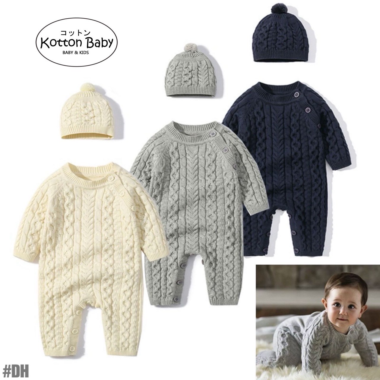 0 2 thn pakaian bayi kualitas impor baju anak jumper jumpsuit rajut romper lakilaki catalog dgbl dh dh.jpeg