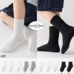 5 psg 3 9 thn kaos kaki anak sekolah hitam putih impor socks lucu unisex catalog qn qet qet.jpeg