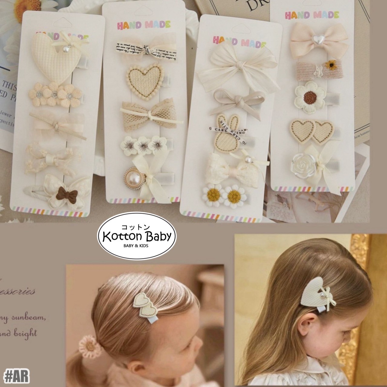 isi 5pcs set jepitan rambut pita rambut bayi anak bunga import perempuan aksesoris catalog atsp ar ar.jpeg