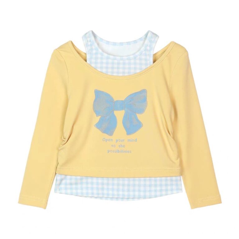 2 6 thn kaos lengan panjang dua potong anak perempuan txy catalog xbo yellow 2.jpeg